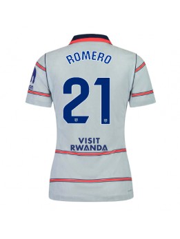 Ženski Nogometna dresi replika Atletico Madrid Cristian Romero #21 Tretji 2026-27 Kratek rokav Ženski Nogometna dresi replika Atletico Madrid Cristian Romero #21 Tretji 2026-27 Kratek rokav